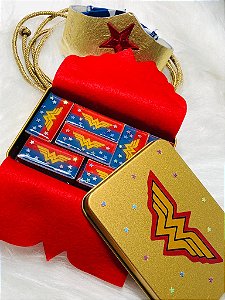 Dominó Personalizado Mulher Maravilha/Wonder Woman